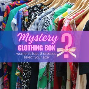 10 Items Mystery Clothing Box - Assorted Tops and Dresses!
